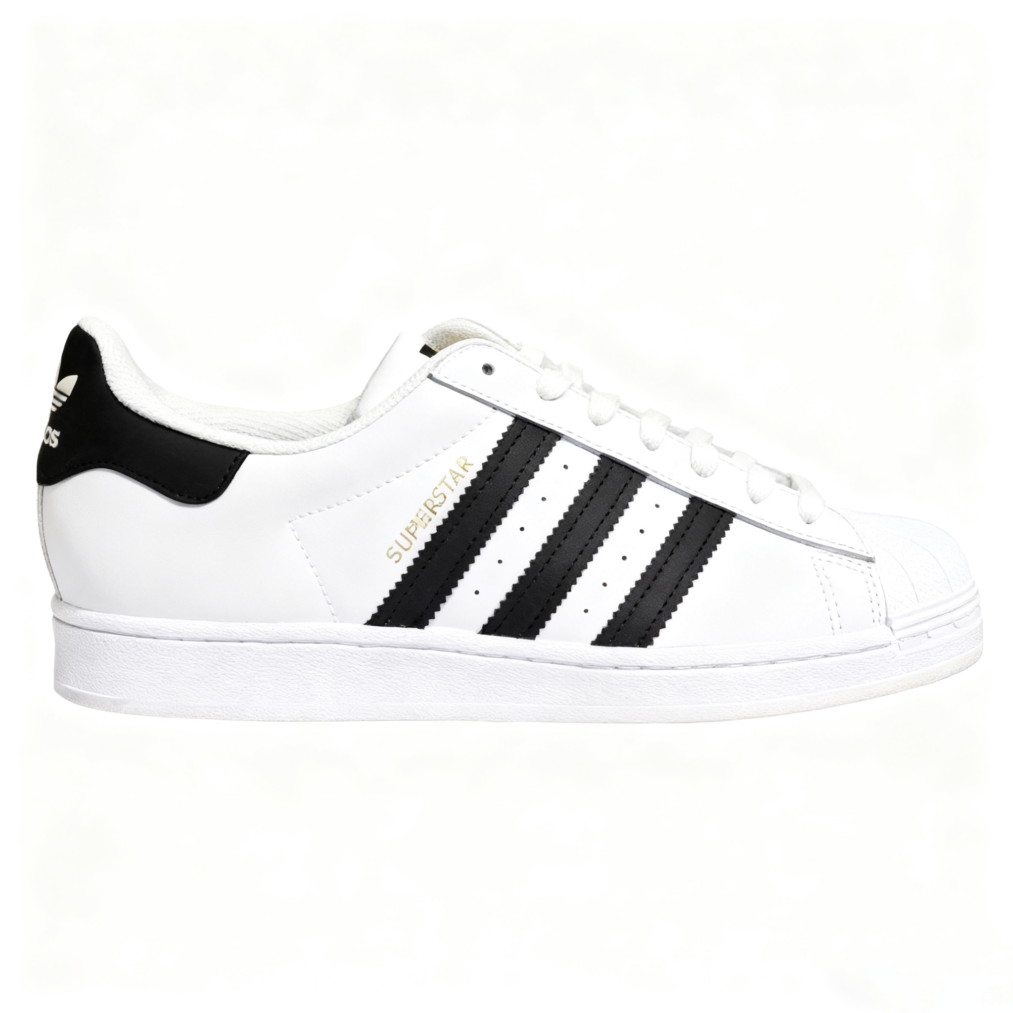 Classic White Black Shell Toe Casual Sneakers